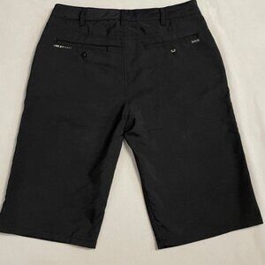 Like NewMens Hurley Nike Dri-Fit Shorts Solid Black W29  Box 6